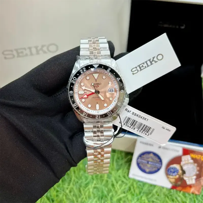SEIKO 5 Sports GMT 'SLAM DUNK' Thong Sia Limited Edition Men's Watch- SSK043K1